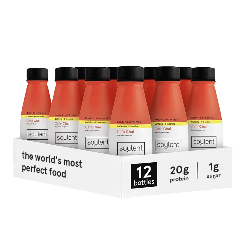 Soylent complete coffee - chai