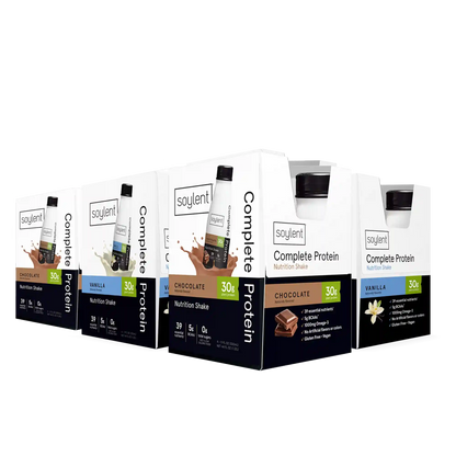 Soylent complete protein 24 bottle bundle - prepaid 3 month